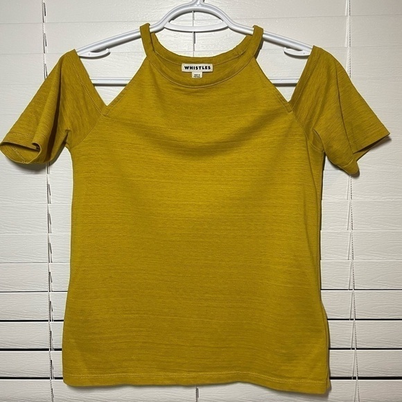 𝅺WHISTLES COLD SHOULDER TOP SIZE US 4 - Picture 6 of 10